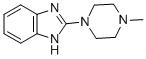 Structure of 2-(4-METHYL-PIPERAZIN-1-YL)-1H-BENZOIMIDAZOLE