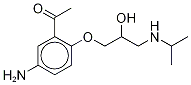 Structure of N-Desbutyroyl Acebutolol