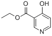 Structure of 4-HYDROXY-NICOTINIC ACID ETHYL ESTER