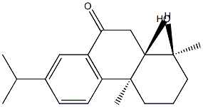 Structure of 19-r-4-hydroxyabieta-8,11,13-trien-7-one