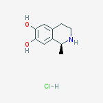 Structure of L-SALSOLINOL HYDROCHLORIDE)