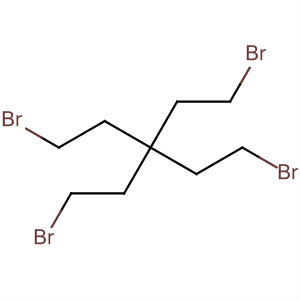 Structure of Pentane, 1,5-dibromo-3,3-bis(2-bromoethyl)-