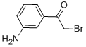 Structure of 1-(3-AMINO-PHENYL)-2-BROMO-ETHANONE