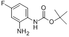 Structure of (2-AMINO-4-FLUORO-PHENYL)-CARBAMIC ACID TERT-BUTYL ESTER