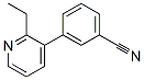 Structure of BENZONITRILE,3-(2-ETHYL-PYRIDIN-3-YL)-