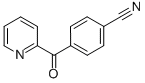 Structure of 2-(4-CYANOBENZOYL)PYRIDINE