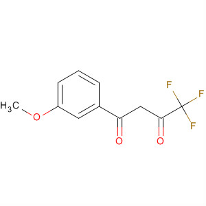 Structure of 1,3-Butanedione, 4,4,4-trifluoro-1-(3-methoxyphenyl)-
