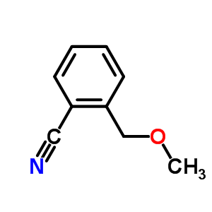 2-(methoxymethyl)benzonitrile结构式