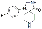 Structure of 1-(4-fluorophenyl)-1,3,8-triazaspiro[4,5]decan-4-one
