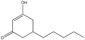 Structure of 3 - Hydroxy - 5 - n - pentyl - 2 - cyclohexen - 1 - on
