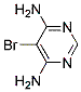 Structure of 5-bromo-4,6-diaminopyrimidine
