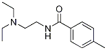 Structure of N-[2-(DiethylaMino)ethyl]-4-MethylbenzaMide, 97%