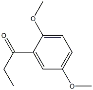 Structure of 2,5-DIMETHOXYPROPIOPHENONE
