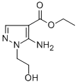 Structure of ETHYL 5-AMINO-1-(2-HYDROXYETHYL)PYRAZOLE-4-CARBOXYLATE