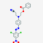 Structure of Disperse Orange  62