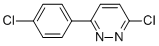 Structure of 3-CHLORO-6-(4-CHLOROPHENYL)-PYRIDAZINE