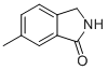 Structure of 6-METHYL-2,3-DIHYDRO-ISOINDOL-1-ONE