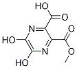 Structure of 3-methoxycarbonyl-5,6-dioxo-1,4-dihydropyrazine-2-carboxylic acid