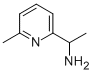 Structure of 1-(6-METHYL-PYRIDIN-2-YL)-ETHYLAMINE