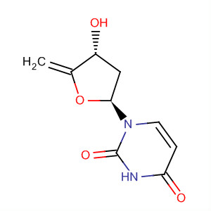Uridine, 4',5'-didehydro-2',5'-dideoxy-结构式