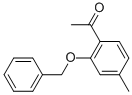 Structure of 1-[2-(BENZYLOXY)-4-METHYLPHENYL]ETHANONE