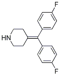 Structure of Piperidine, 4-[bis(4-fluorophenyl)methylene]-