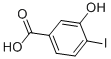 Structure of 3-Hydroxy-4-iodobenzoic acid 