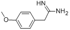 2-(4-methoxyphenyl)ethanimidamide(SALTDATA: HCl)结构式