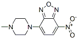 4-(4-Methyl-1-piperazinyl)-7-nitrobenzofurazane结构式