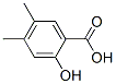 4,5-dimethylsalicylic acid结构式