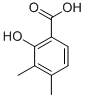 Structure of 2-HYDROXY-3,4-DIMETHYL-BENZOIC ACID