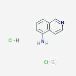 Structure of 5-AMINOISOQUINOLINE DIHYDROCHLORIDE