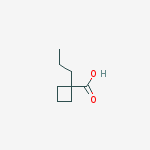 Structure of 1-propylCyclobutanecarboxylic acid