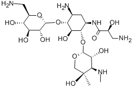 Structure of Isepamicine