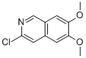 3-CHLORO-6,7-DIMETHOXYISOQUINOLINE结构式