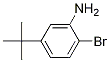 Structure of 2-broMo-5-tert-butylaniline