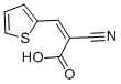 Structure of 2-CYANO-3-(2-THIENYL)ACRYLIC ACID