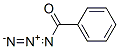Structure of benzoylazide