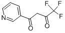 Structure of 4,4,4-TRIFLUORO-1-PYRIDIN-3-YLBUTANE-1,3-DIONE