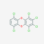 Structure of 1,2,3,4,6,9-hexachlorodibenzo-p-dioxin
