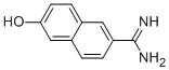Structure of 6-amidino-2-naphthol