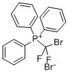 Structure of (BROMODIFLUOROMETHYL)TRIPHENYLPHOSPHONIUM BROMIDE