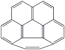 Structure of corannulene
