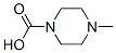 1-PIPERAZINECARBOXYLIC ACID 4-METHYL-结构式
