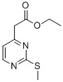 Structure of ETHYL2-METHYLTHIO-4-PYRIMIDIN-ACETATE
