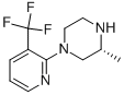 Structure of (R)-3-METHYL-1-[3-(TRIFLUOROMETHYL)PYRIDIN-2-YL]PIPERAZINE