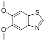 Structure of 5,6-dimethoxy-1,3-benzothiazole