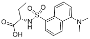 Structure of DANSYL-L-ALPHA-AMINO-N-BUTYRIC ACID CYCLOHEXYLAMMONIUM SALT