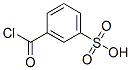 Structure of m-(chlorocarbonyl)benzenesulphonic acid