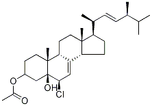 Structure of 3β-Acetoxy-6α-chloroergosta-7,22-dien-5α-ol